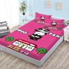 Grinding Mattress All-Inclusive 3D Digital Printing Cartoon Cute Cool Penguin Series Mattress Set