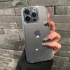 Luxury Clear Glitter Phone Case For iPhone 17 Air 16 15 14 Plus 13 12 11 Pro Max Camera Protection Transparent Silicone Cover