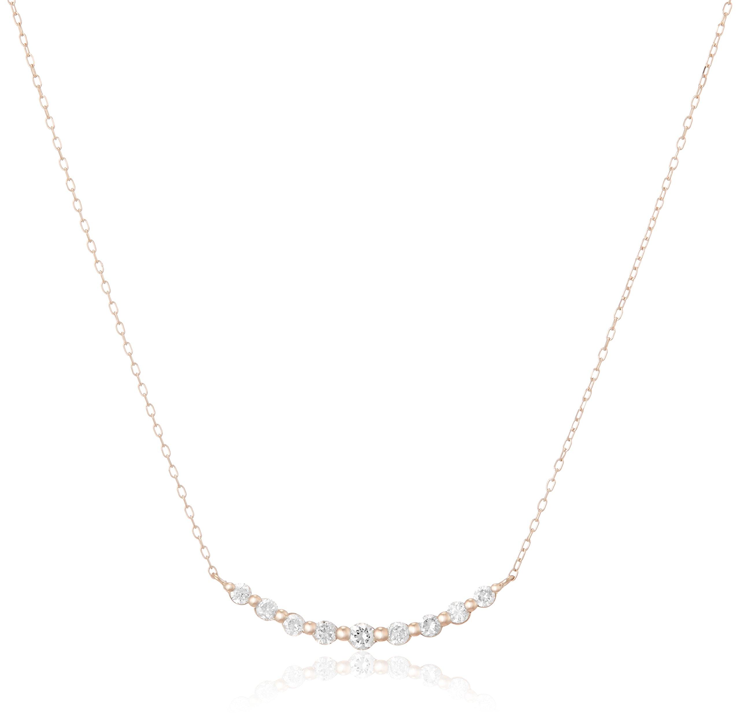 

Діамантове намисто з рожевого золота 18K DN11359BPG [D-COLLECTION] D-COLLECTION 0,2ct