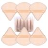 6 Pcs Triangle Powder Puff For Loose Powder Liquid Cosmetic Soft Plush Powder Puff Makeup Foundation Puff Makeup Tool