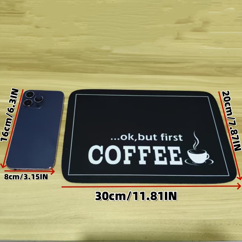 Tappetino per Macchina da Caffè Tappetino Assorbente per Macchina da Caffè Tappetino Drenante per Piano Cucina
