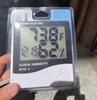 HTC-1 Wall-Mount Digital Thermometer & Alarm Clock with Large Display
