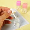 1Pc 5Ml Empty Lip Gloss Tube Clear Mini Refillable Lip Balm Bottles With Rubber Inserts