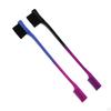Double Headed Eyebrow Brush Comb, Styling Edge Control Resuable Professional Portable
