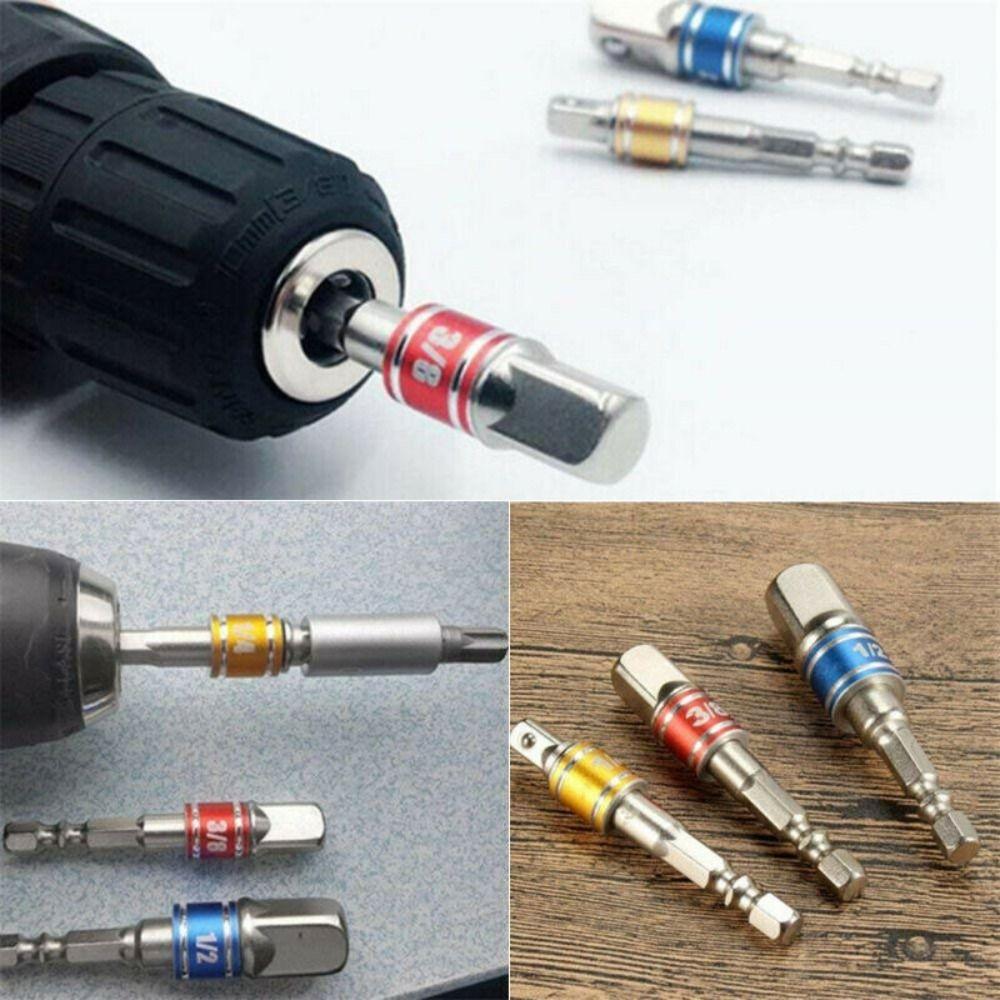 Mit Sechskantschaft Bohrersteckschlüssel Adapter Konverter Bohrersteckschlüssel Bit Schlagschrauber