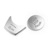 2 stuks Knopafdekking Chroom Voor BMW 5 / 6 / 7 Serie F10 GT F07 2011-2017