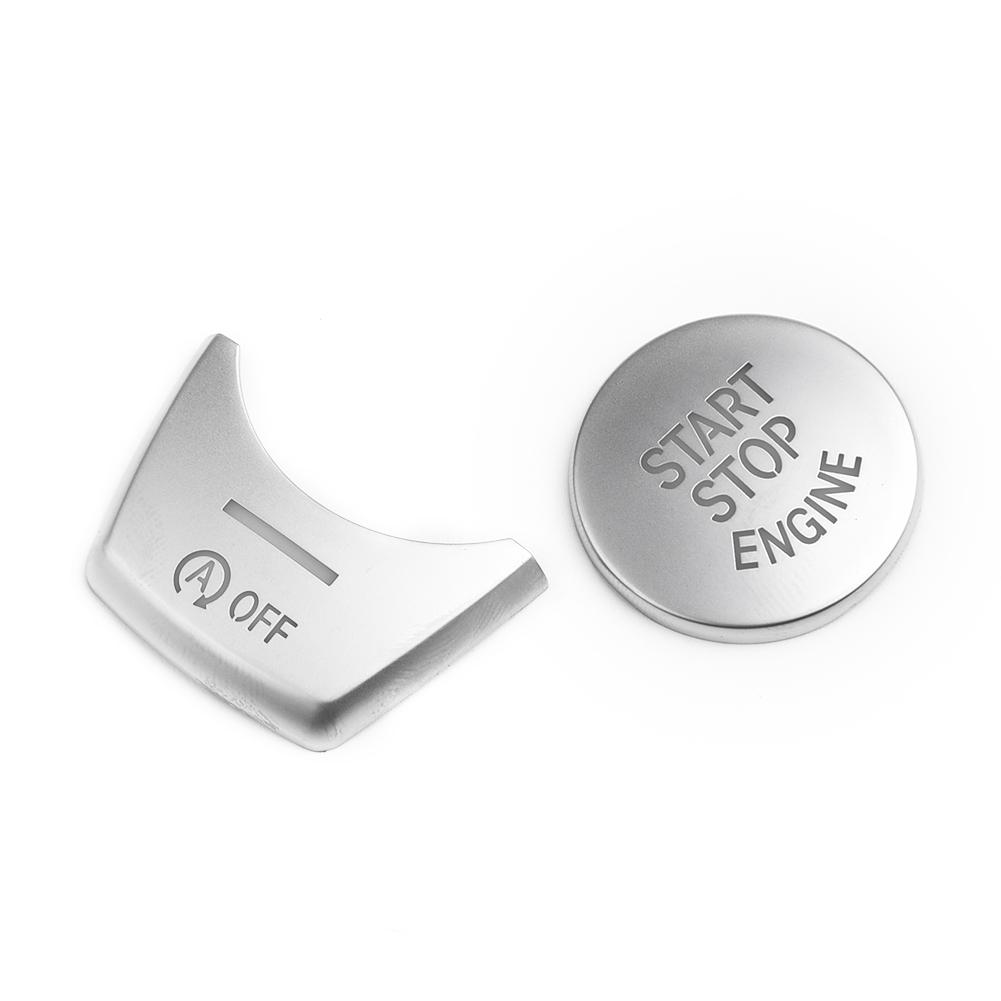 2 stuks Knopafdekking Chroom Voor BMW 5 / 6 / 7 Serie F10 GT F07 2011-2017