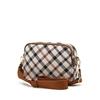 Daks Brown House Check Jacquard Crossbody Bag Dcba0e631w2