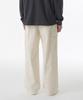 Musinsa Standard One-Pleat Wide Cargo Pants [Cream]
