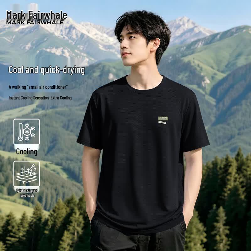 Mark Fairwhale Men s Ice Silk Quick-Dry T-shirt XL