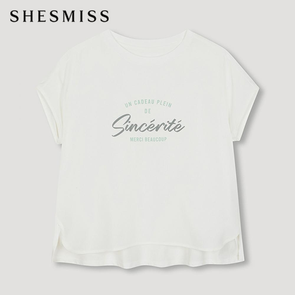 

Футболка SHS Miss Printing Overfit ssjTsn22070 Ow off-white/55