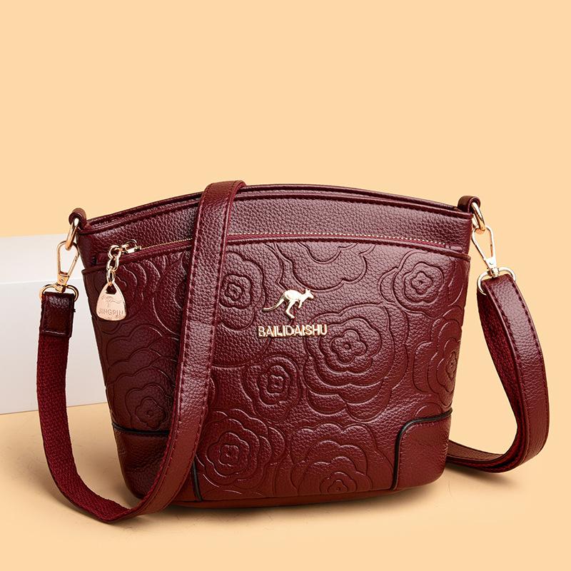 Retro Single-shoulder Bag, Large-capacity Bag, Mom's Phone Bag, High-end Crossbody Bag for Women