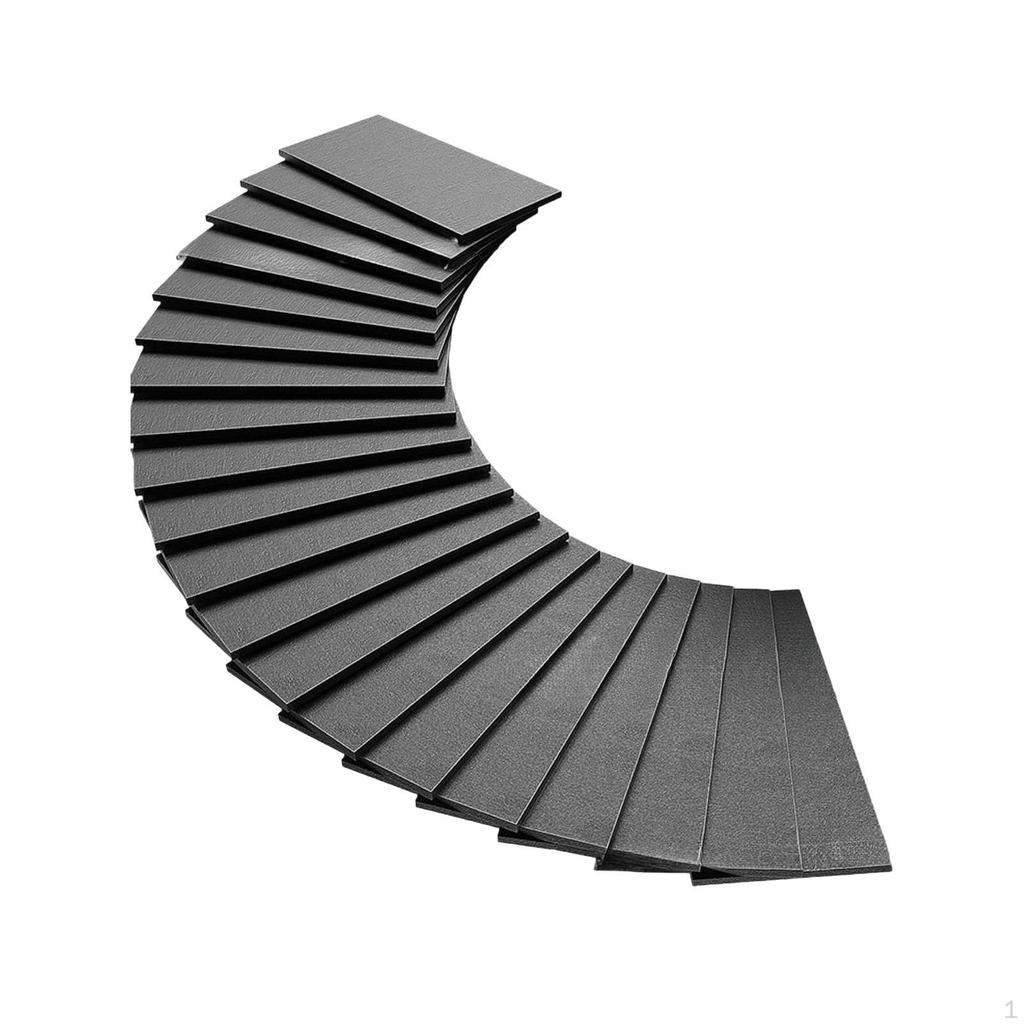 20 Pieces Welding Coupons Practice Sheets Parts Beginners Functional Blocks Professional 2inchx4inch