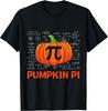 Pumpkin Pie Math Teacher Funny Halloween Thanksgiving Pi Day T-Shirt