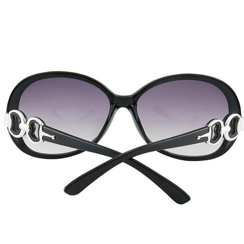 New Women Large Oval Sunglasses Vintage Designer Sun Glasses Fashion UV400 Protection Stylish Eyewear
