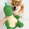 Hund Plüsch Dinosaurier Spielzeug Interaktives Kauspielzeug Weiches Quietschendes Hund Kuscheltier Welpen Zahnungsspielzeug
