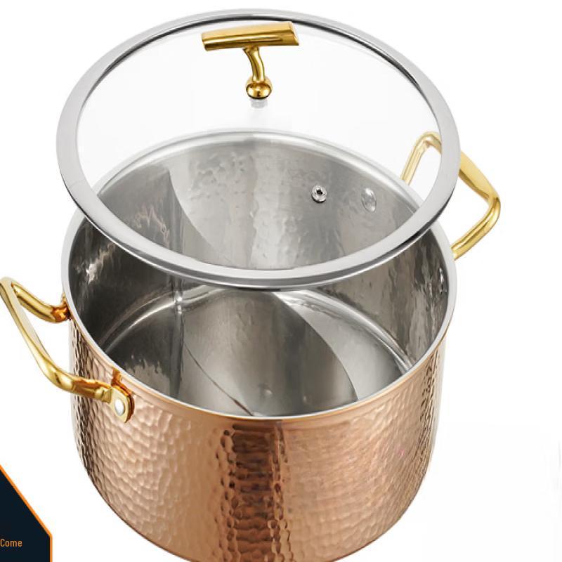 

ZISIZ 316 Stainless Steel Split Hot Pot