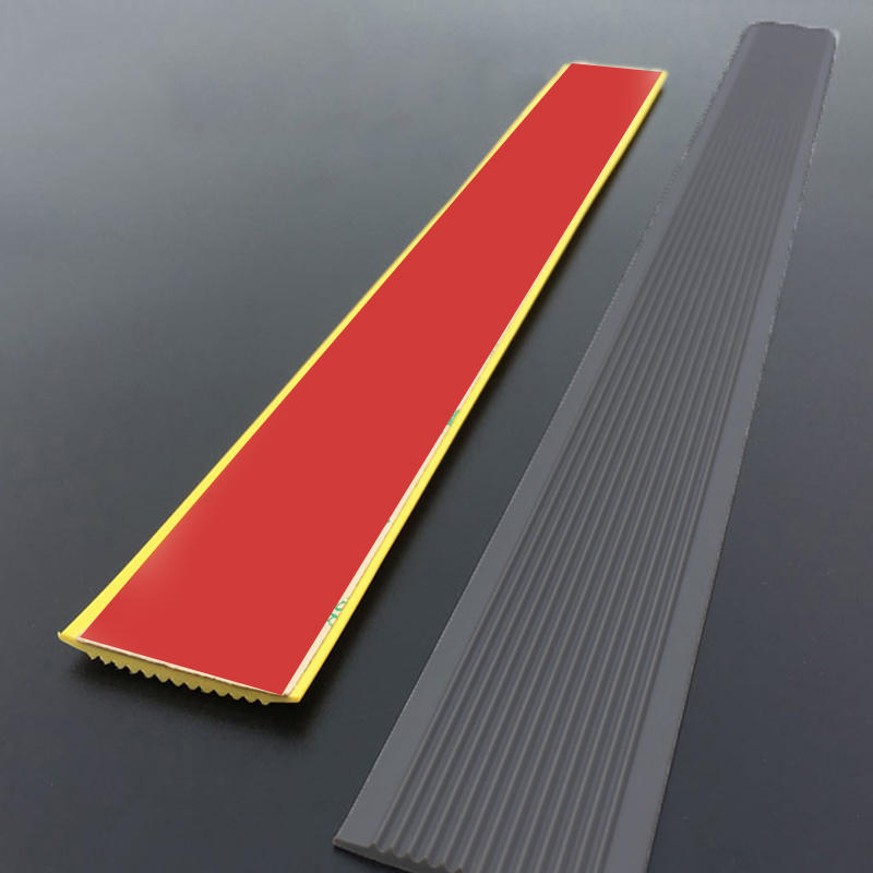 Self Adhesive Anti-Slip Floor Edge Transition Strip Flexible Edging Trim Strip Protector for Furniture Cabinet Table Repair