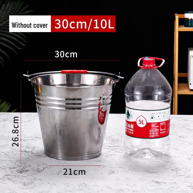 CNMF Stainless Steel Multi-Purpose Bucket with Handle