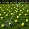 Tennis   Collector Roller Quick Rolling Picker Stainless Steel Multifunction Fruit Collector Garden Tool