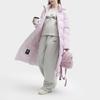 FILA Letter Print Hooded Long Pants Down Jacket Unisex Outerwear Light-Dusty-Pink F51U349902F-PK