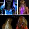 LED Flashing Hair Braid Glowing Luminous Hairpin Novelly Hair Ornament Girls Led Toys New Year Party Christmas Gifts