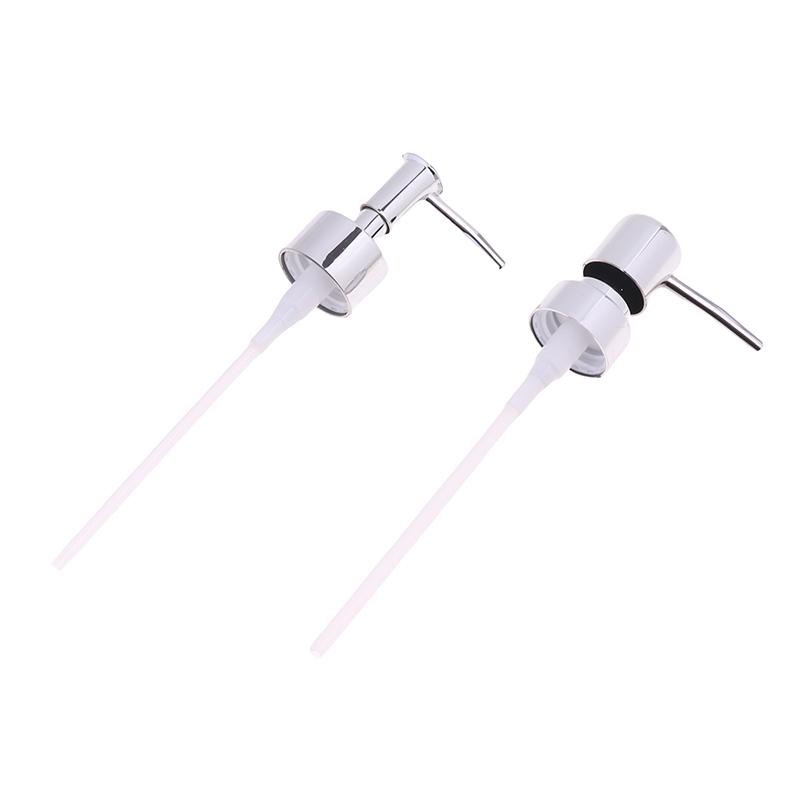 1PC Metal Bathroom Liquid Soap Dispenser Toilet Hand Replacement Lotion Shampoo Pump with Plastic Jar Tube for Bathroom