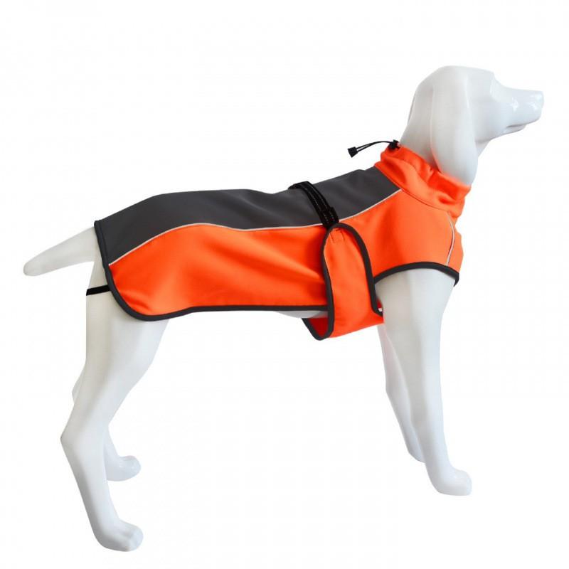 Warm Cotton Pet Vest Medium To Large Dogs Winter Casual Dog Coat Orange Gray Mustard