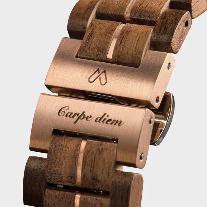 Apple Watch Wood Strap 38/40/42/44mm Walnut Compatible with SE/6/5/4/3/2/1