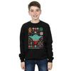 STAR WARS Boys Yoda Christmas Sweatshirt