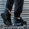 Summer Air Cushion Work Safety Shoes For Men Women Breathable Work Sneakers Steel Toe Shoes Anti-puncture Safety Protective Shoe
