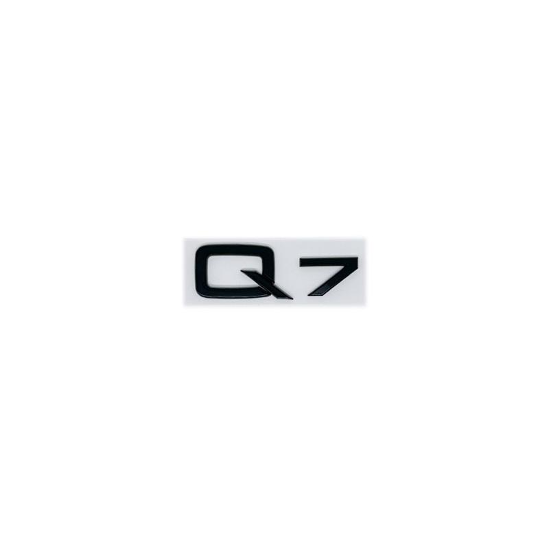 3D Black/Silver ABS Emblem for Audi Q2/Q3/Q4/Q5/Q6/Q7/Q8 - Numbers & Letters Fender/Trunk/Rear Logo Sticker