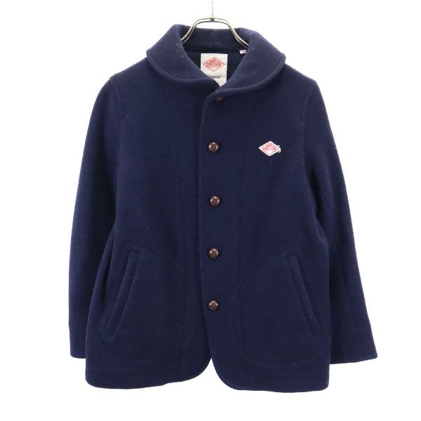 Danton Wool jacket 38 Navy system Women Used