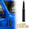 CNC Bullet Antenna Aerial Mast BLACK for Dodge RAM 1500 2500 3500 2010-2019