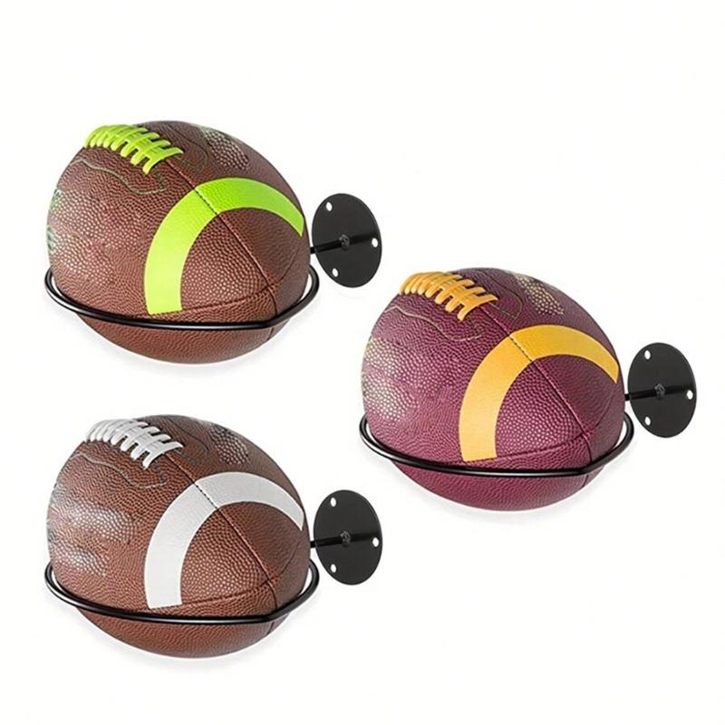 Sturdy Stand for Sports Enthusiasts Ball Stand Holder Display Rugby Football for Leather Training Ball