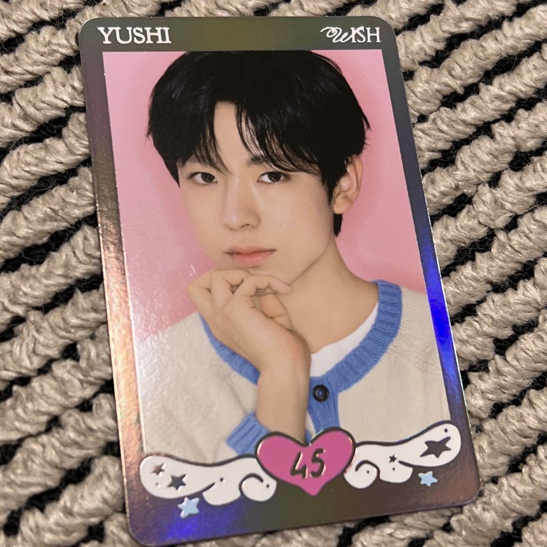 

[ИСПОЛЬЗОВАН] nct wish pop-up stable Yuushi коллекционная карта lantre редкая