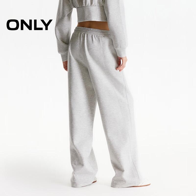 ONLY Women's Solid Straight-Leg Casual Trousers