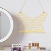 Stylish Butterfly Wall Mounted Jewelry Organizers Decoration for Necklace Rings Bracelet Display Household Use