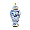 Ceramic Vase Porcelain Ginger Jar for Storage Tank Flower Arrangement Office M