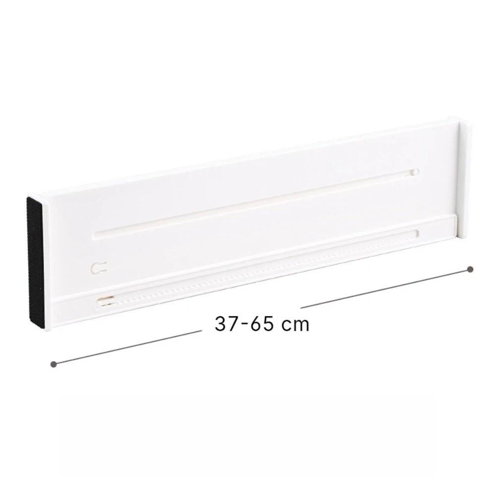 Retractable Drawer Storage Partition White Space Saving Sorting Baffle HIPS Multi-functional Tableware Organizer for Underwear