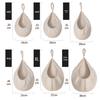 Wall-Mounted Handwoven Cotton Rope Storage Basket for Vegetables and Fruits