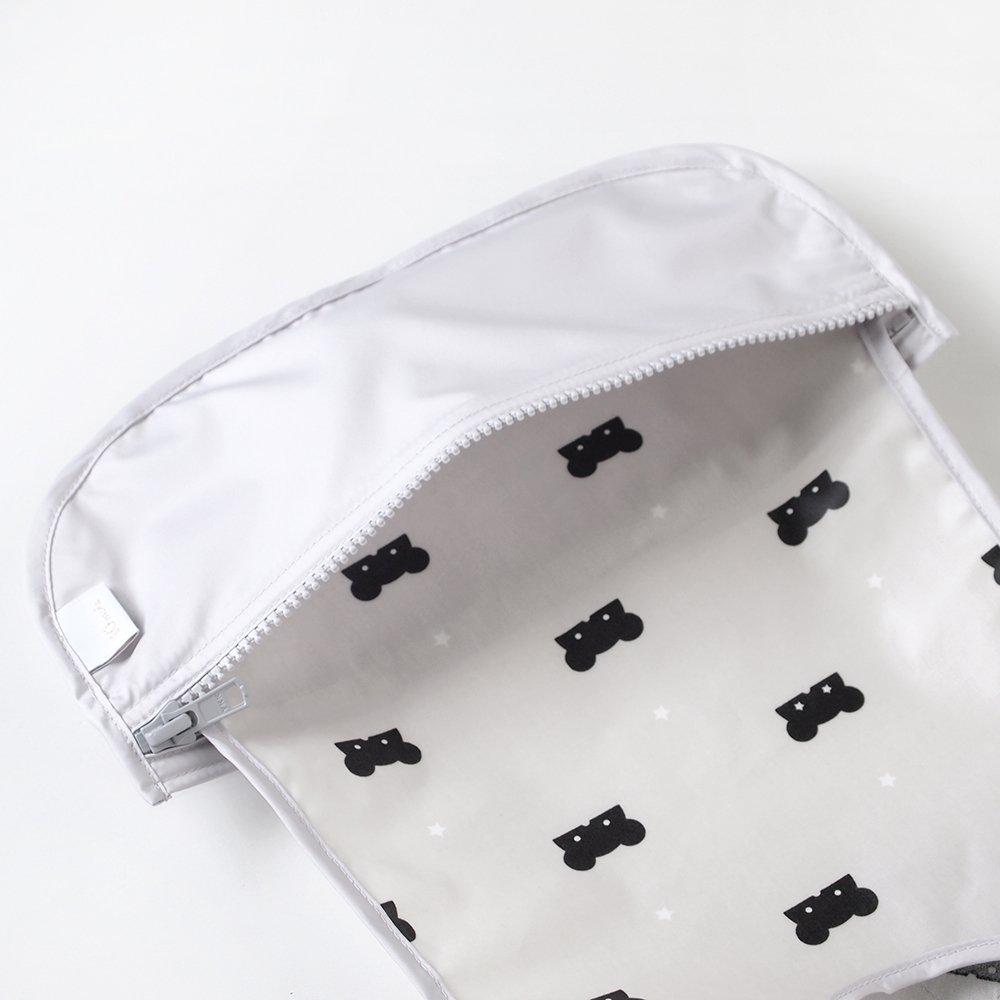 10mois Long Sleeved Meal Pouch with Bear Mask (Dimois) (18151012)