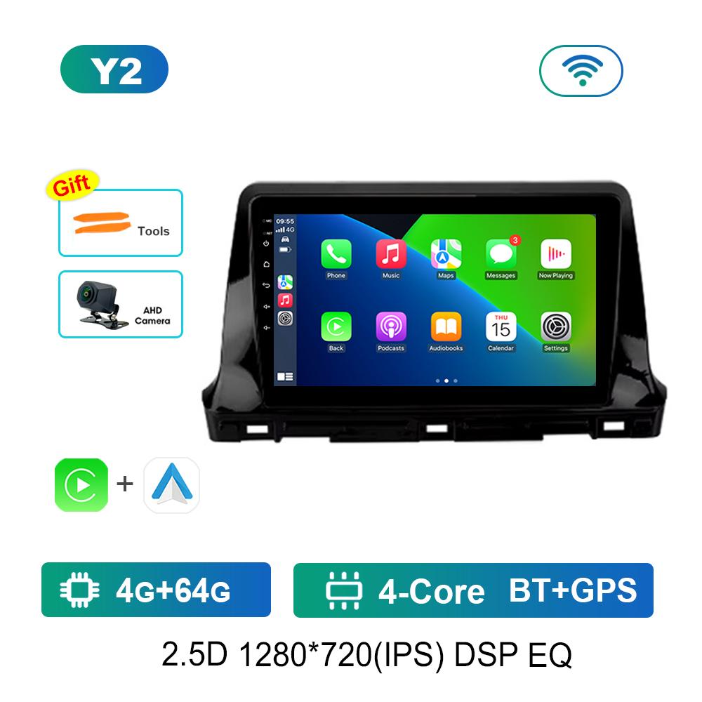 Navigation GPS Android Intelligent System 4G 10 inch for KIA Seltos 2020 WiFi Car Video Multimedia Player Touch Screen Bluetooth