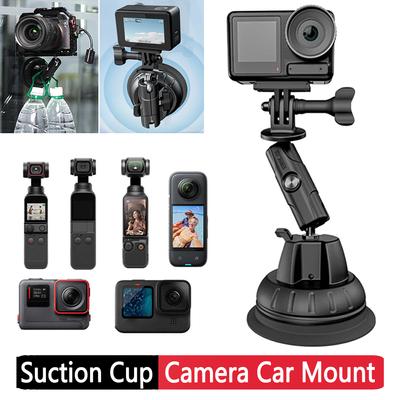 Suction Cup Car Mount Vehicle Windshield Window Holder for GoPro Hero 13 Insta360 Osmo Action 5 Pro Action Camera Cilp