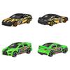 Hot Wheels Neon Speeders Assorted Vehicle Toys, 10-Car Box, Ages 3+, Multicolor, 986E-HLH72