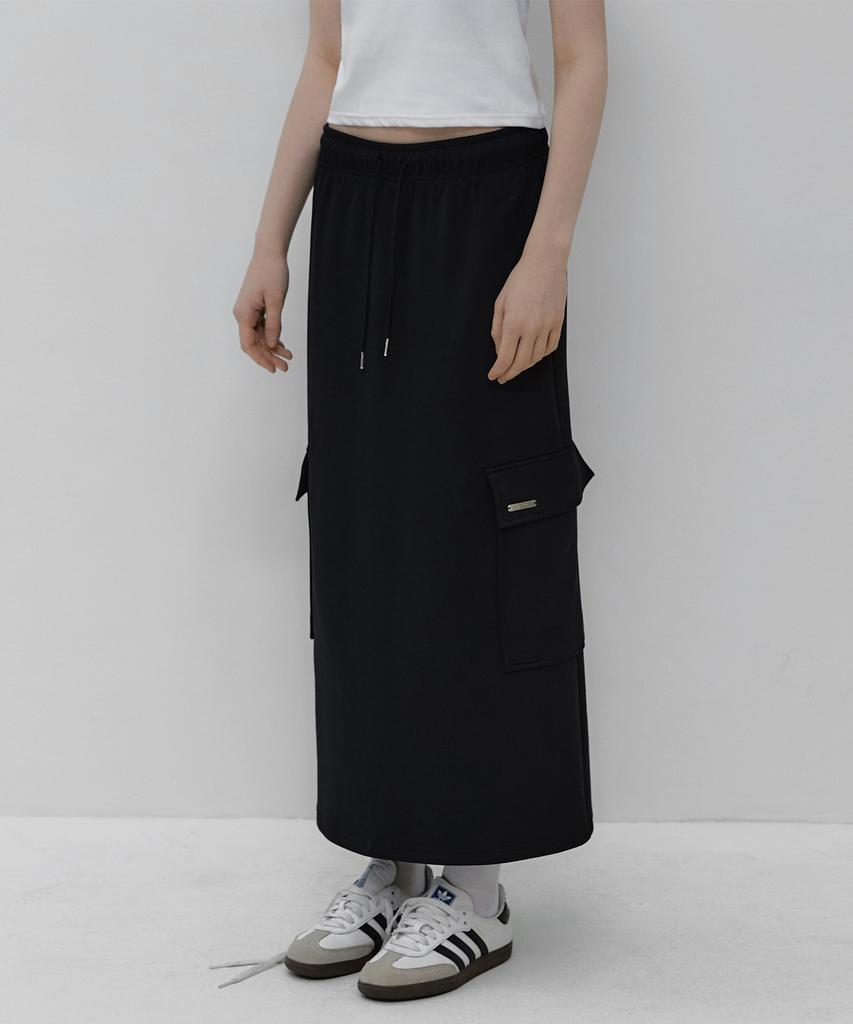 Teuwi Ape Cargo Banding Long Skirt