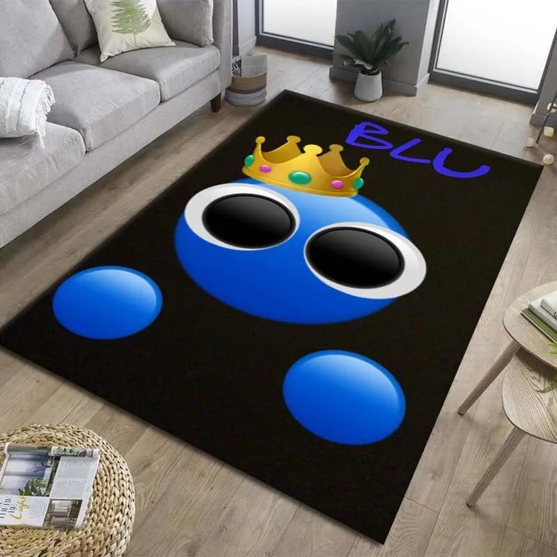 

Horror Game R-Rainbow Friends Cartoon Килимок, килимок для дому, вітальні, спальні, дивана, килимок, дитячий нековзний килимок 60cm x 90cm