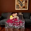 Cartoon H-Heidi G-Mädchen der A-Alpen Decke Super Warm Bequem Plüsch Überwurfdecke Kind Zuhause Sofa Schlafzimmer Geschenk
