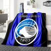 1pc Atalanta Bergame Blanket with Custom Name, Gift, for Men and Women, Soft Blanket, Good for Sofa Bed Couch Travel, Lightweight Flannel Blanket