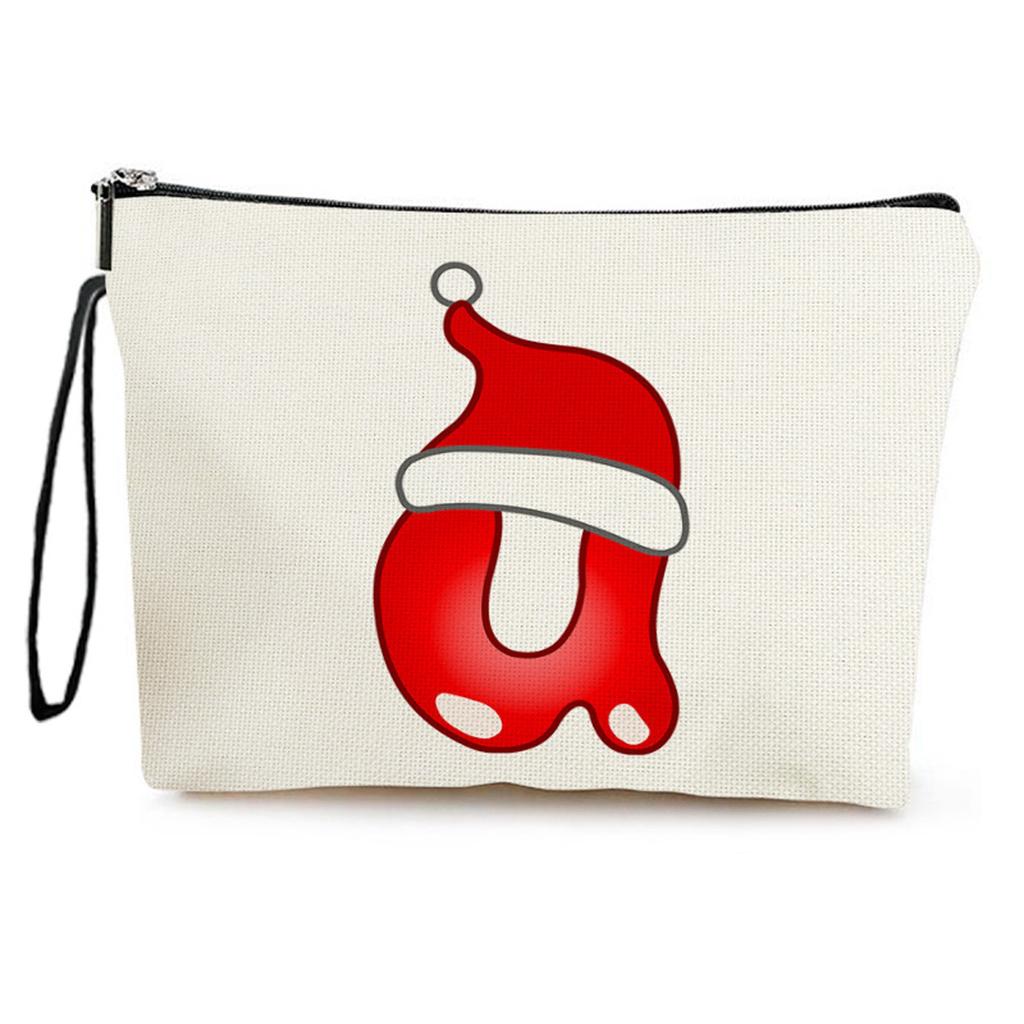 Christmas Candy Cosmetic Bag Women's Portable Storage Bag